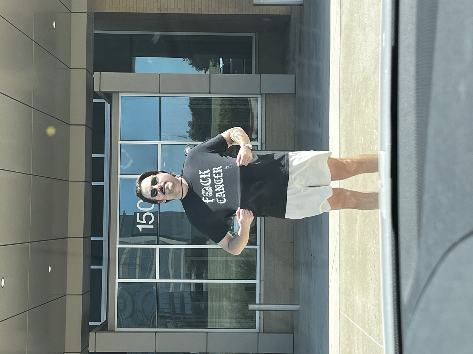 Drew standing tall